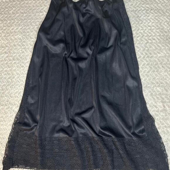 Vintage unbranded black satin - Picture 1 of 6